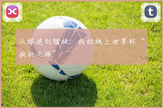 从球迷到赌徒：我的线上世界杯“疯狂之旅”