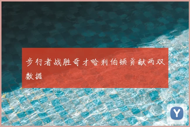 步行者战胜奇才哈利伯顿贡献两双数据