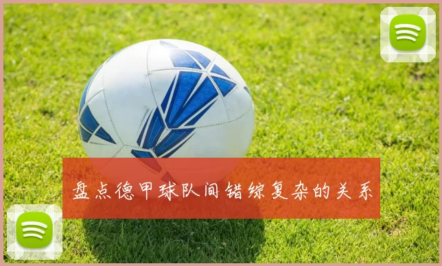 盘点德甲球队间错综复杂的关系